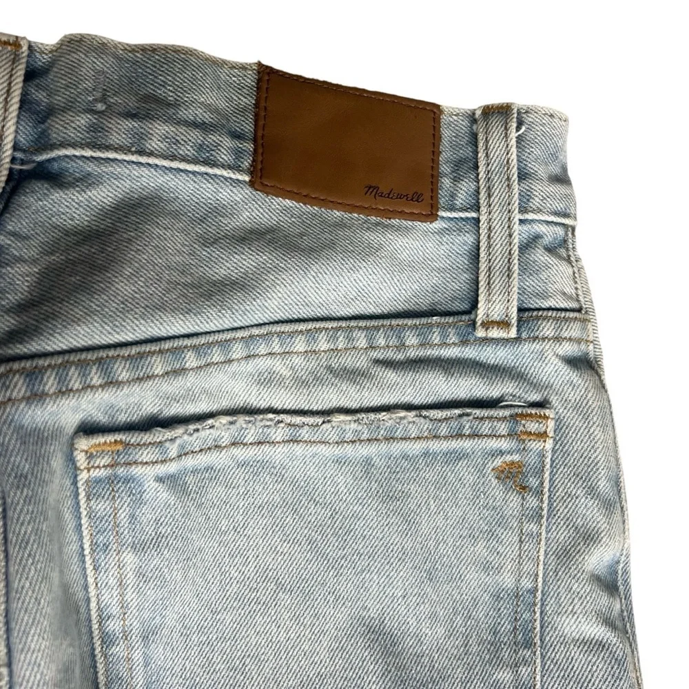 Madewell Classic Jean Straight Leg with Rips - Picture 5 of 10